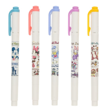 Mickey Mouse & Friends 5 Colors 5 Pens Marker Tokyo Resort