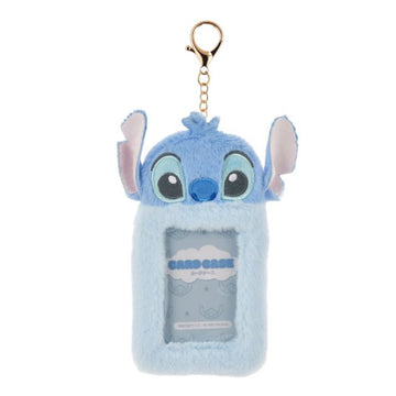 Stitch Kartenhalter mit flauschigem Schlüsselanhänger