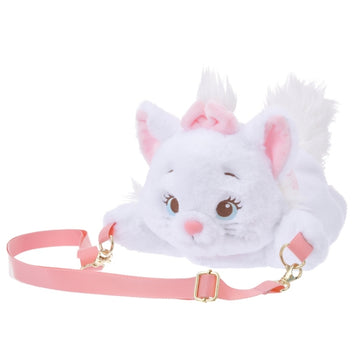 Marie the elegant cat bag in plush style