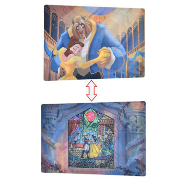 Beauty and the Beast Dance Lenticular Postcard