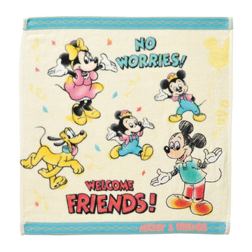 Mickey & Friends Washcloth Water Friends