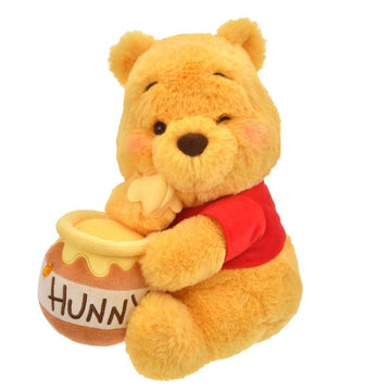Disney Store - Winnie the Pooh Plush Toy (M) Honey Day - Soft Toy