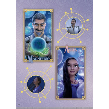 "Wish" W-Pocket transparent cover