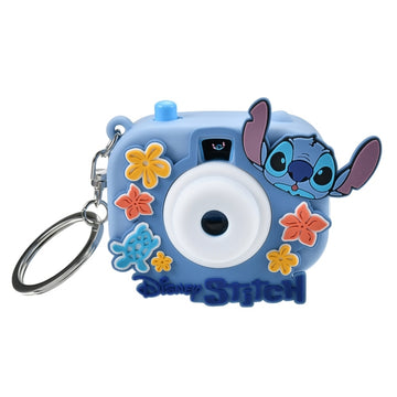 Disney Store - Stitch Keychain with Light Projection Camera - Accessory