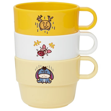 Stapelbecher 3er Set Kanahai/Pooh