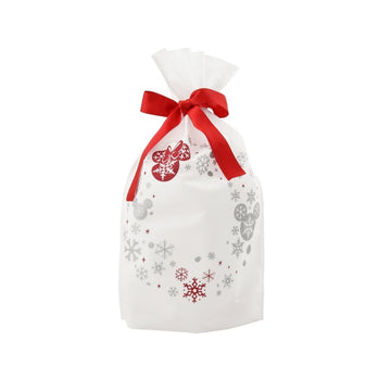 Mickey & Minnie Christmas Gift Bag (L)