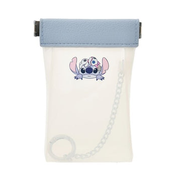 Disney Store - Stitch & Scrump Bag with Snap Hook - Cosmetic Bag