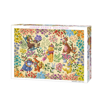 Winnie the Pooh Puzzle 300 pieces "Dressed with Flowers"