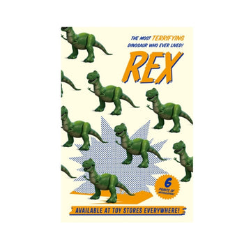 Toy Story Rex Character - Postcard