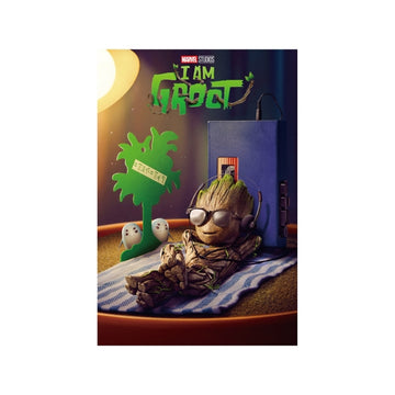 I Am Groot Postkarte A