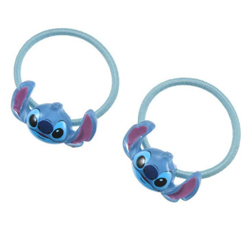 Disney Store Stitch Hair Tie Set Face - Hair Accessory