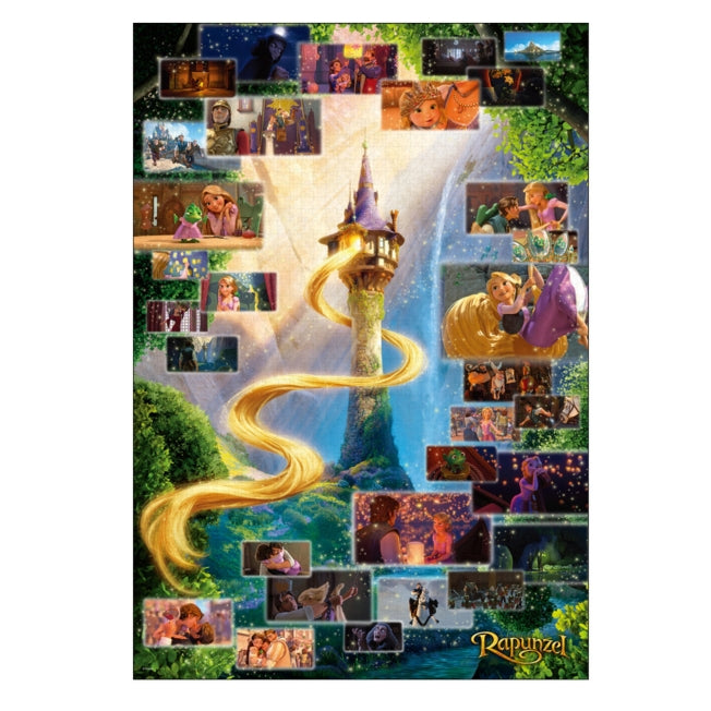 Disney Store - Rapunzel Puzzle 2000 Teile "Rapunzel Szene Kollektion" - Puzzle