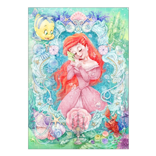 Disney Store - The Little Mermaid 108-Piece Puzzle Elegance Series "Nostalgic Melody (Ariel)" - Puzzle