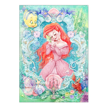 Disney Store - The Little Mermaid 108-Piece Puzzle Elegance Series "Nostalgic Melody (Ariel)" - Puzzle