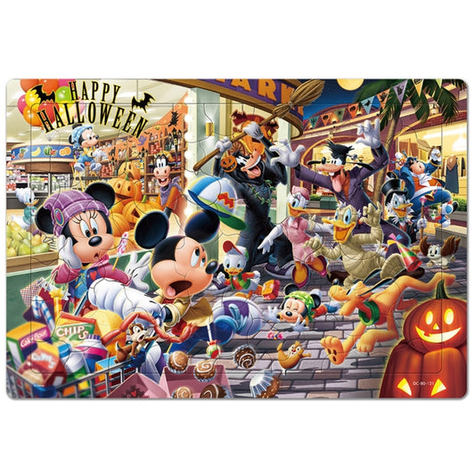 Mickey &amp; Friends children's puzzle 80 pieces "Halloween Chaos!"