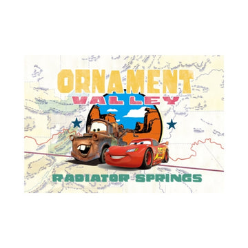 Lightning McQueen/Mater Charapostkarte