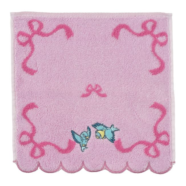 Disney Store - Blue Bird Mini Towel with Cinderella Bow Edge - Towel