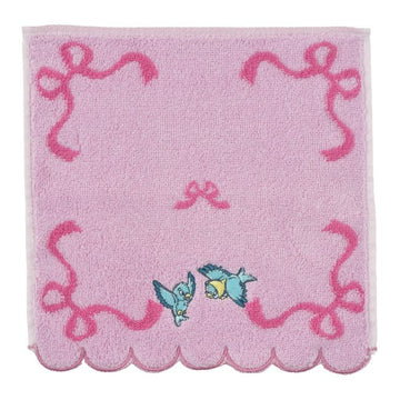 Disney Store - Blue Bird Mini Towel with Cinderella Bow Edge - Towel