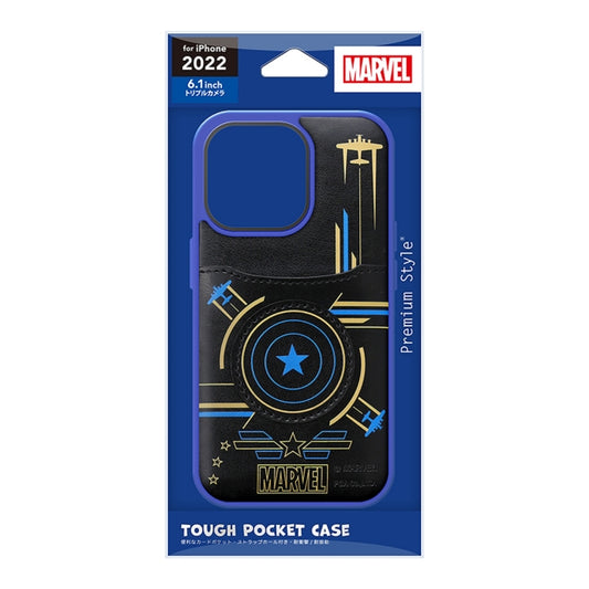 Disney Store - Captain America iPhone 14 Pro Tough Pocket Case - Handyhülle