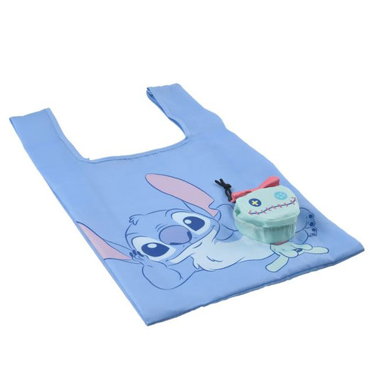 Disney Store - Stitch &amp; Scrump Face Shopping Bag - Shopping and Environmental Bag