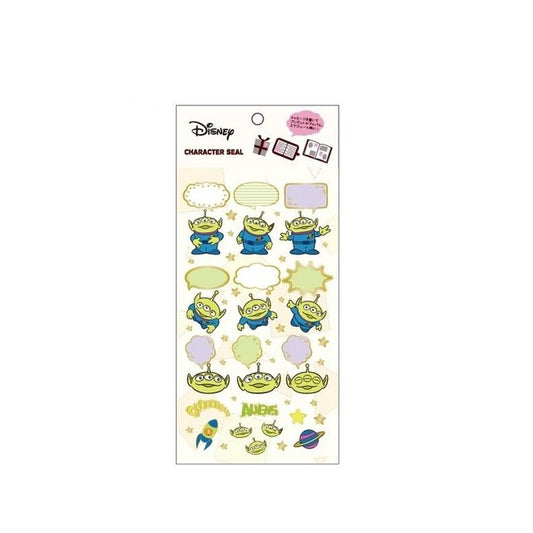 Disney Store - Toy Story Schreibbare Dekoaufkleber Alien - Deko-Sticker