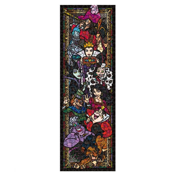 Villains Stained Art Puzzle 456 pieces "Villains Stained Glass"