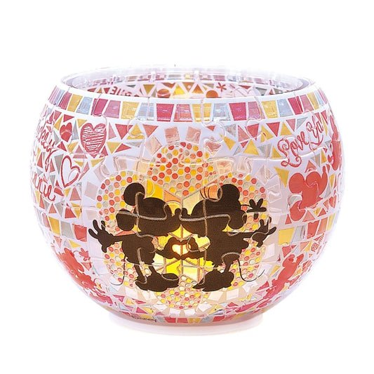 Disney Store - Yano Man Mickey & Minnie Lampenschirm Puzzle 80 Stück Glasmosaik - Mickey & Minnie - Puzzle