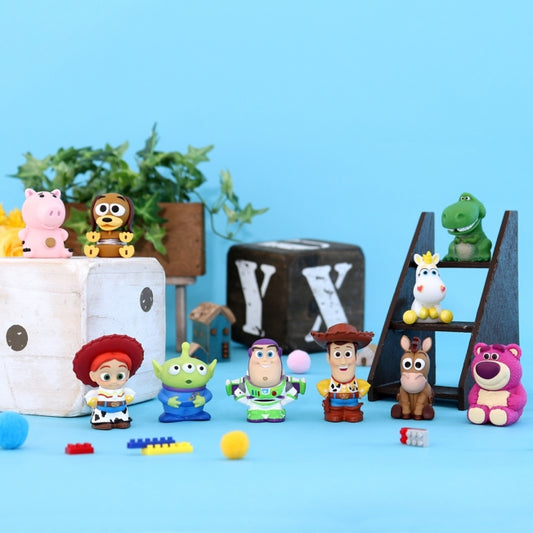 Disney Store - Toy Story Soft Vinyl Puppet Mascot Set - Sammlerpuppen