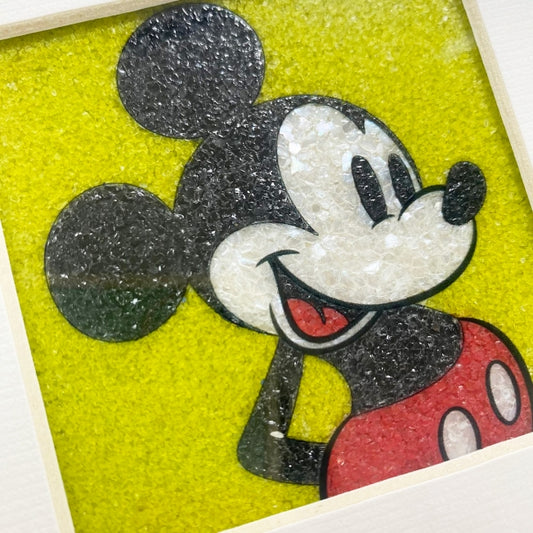 Disney Store - Schmuckgemälde "Mickey Mouse" Gelb SS Größe - Dekoration