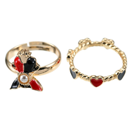Disney Store - Heart Queen Ring Set Disney Villains - Jewelry