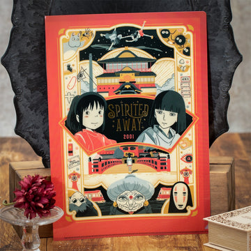 Spirited Away Transparent Retro Frame 