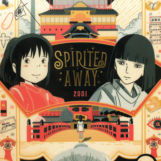 Spirited Away Transparent Retro Frame 