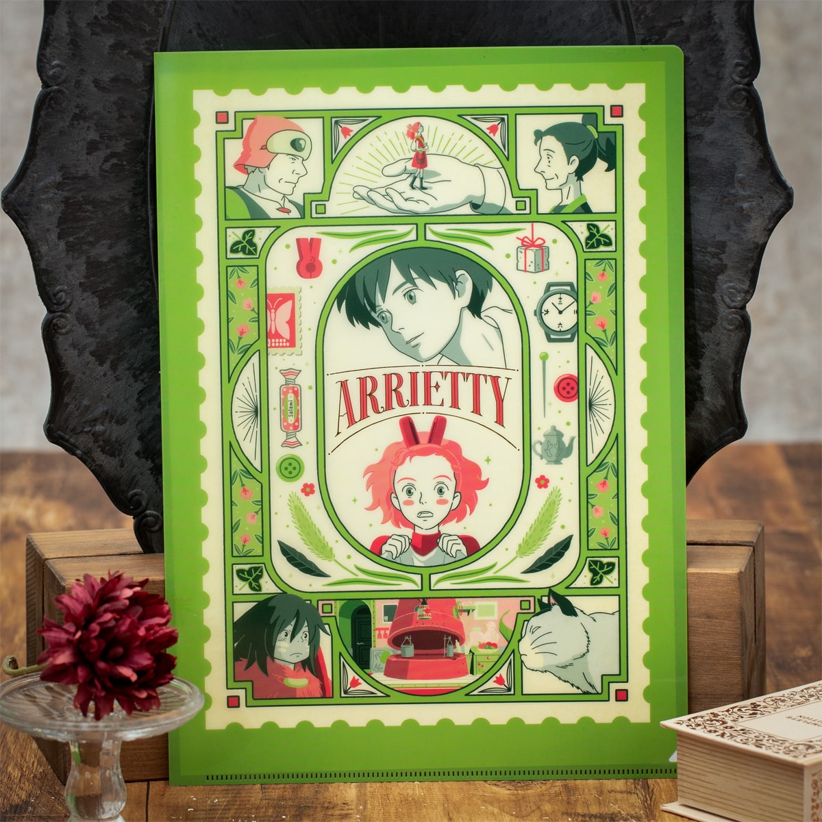 The Borger Arrietty Clear Case Retro Frame 