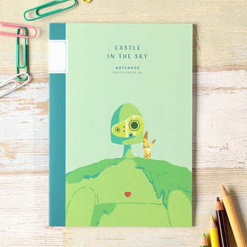 Laputa: Castle in the Sky B6 Notebook Robot Soldier Graphics 