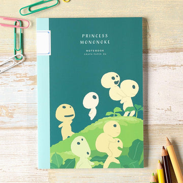 Princess Mononoke B6 Notebook Kodama Graphic 
