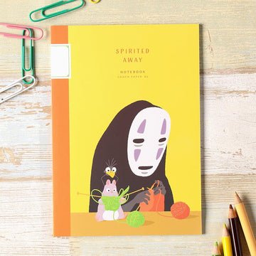 Spirited Away B6 Notebook No-Face Graphic 