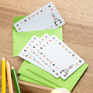 Mini Card Set Panda and Little Panda (Circus) 