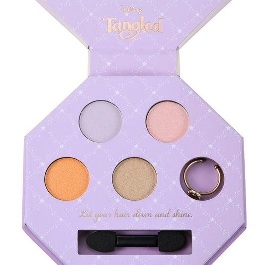 Disney Store - Rapunzel &amp; Pascal Children's Eyeshadow Palette with Ring - Cosmetic Product