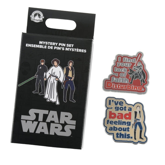 Disney Store - Star Wars Secret Pins Quote - Pin