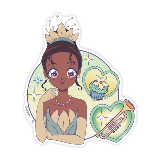 Tiana Mini Deko Aufkleber
