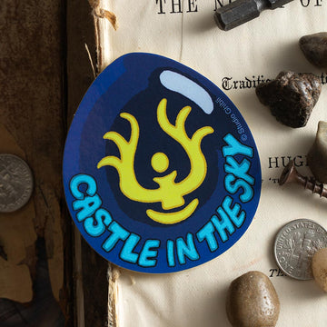 Laputa: Castle in the Sky Sticker Flying Stone 