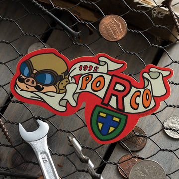 Porco Rosso Sticker Porco 