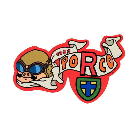 Porco Rosso Sticker Porco 