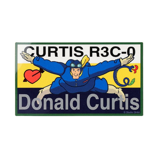 Porco Rosso Sticker Curtis 