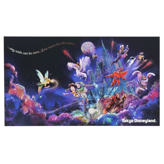 Disney Store - Postcard 2 pieces Cinderella Castle - Collectibles