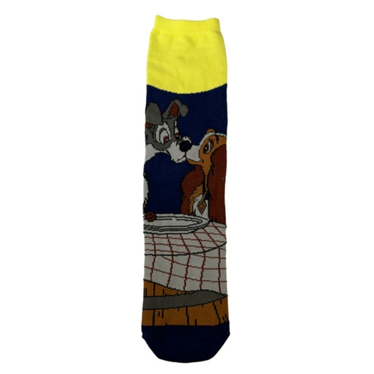 Susi und Strolch Geschichte Kuss Mittelhohe - Socken