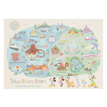 A4 Postkarte Tokyo Resort