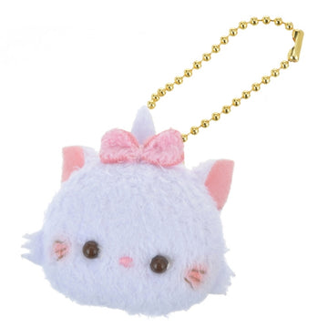 Disney Store - Marie Stylish Cat Plush Keychain - Accessory