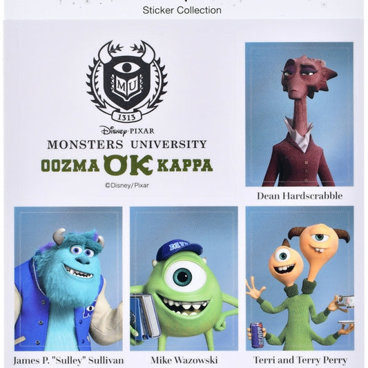 Monster University Siegel Abschlussalbum Sticker Collection