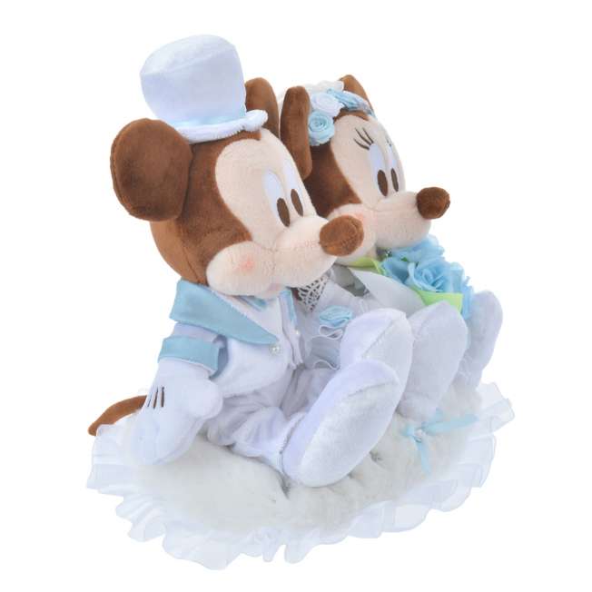 Disney Store -  Mickey & Minnie - Plüsch-Hochzeit - Kuscheltier